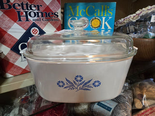 Corning Ware Blue Cornflower Quart Casserole with Lid  A-5-B|84418