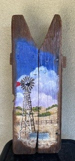 Hand Painted Outdoor Windmill RCD|74659