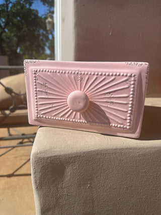 Ceramic Drawer - Indoor/outdoor decor pink 8"x8" RCD