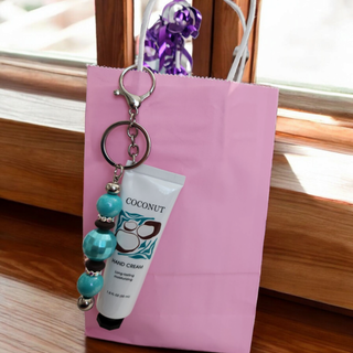 Lotion Beaded Keychain/Bag Tag: Coconut RSV|69321
