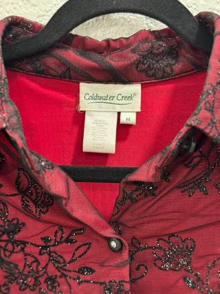 Coldwater Creek red blouse M|92347