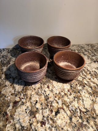 Pottery Fruit Bowls/Teacups, Set of 4    MTS|131692