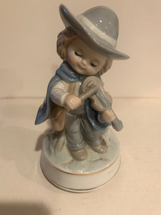 Vintage Aldon music boy w/violin|130207