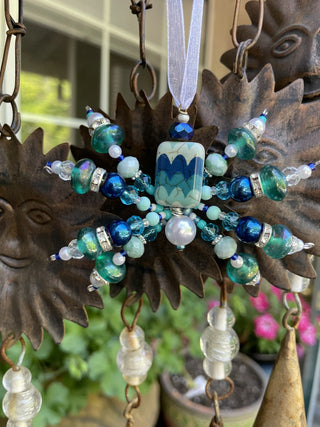 Spider Sun Catcher: Aqua RSV|66570