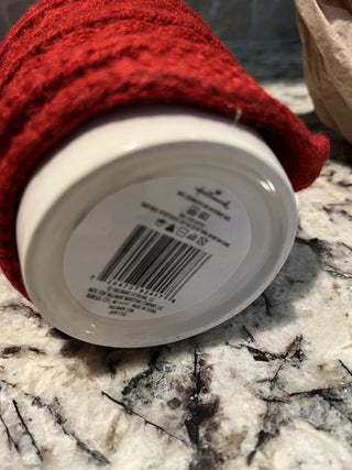 Hallmark Red Cableknit Sweater Mug RCD|128875