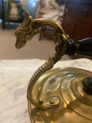 Antique Victorian Brass Teapot (as is) RCD