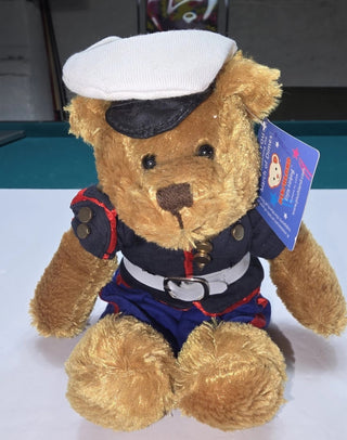 Marine Corps Enlisted Dress Blue Uniform Plush approx 9" #62VV MTS|81377