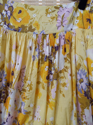 Brooks Bros. Floral maxi-skirt, 8, MTS|75817