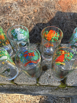 12F GCC JP Vintage Glassware by Brockway 12 Days of Christmas Glassware MTS|134188