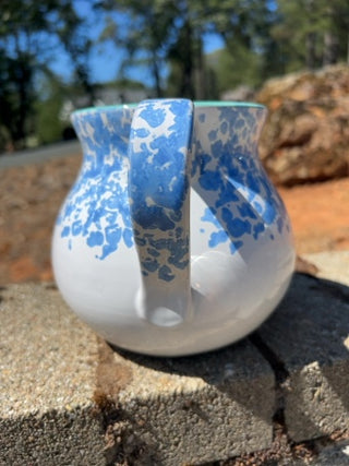 6” Blue Spongewear Pitcher Made in Italy