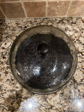 Bronze and Glass Domed Server    MTS|121432