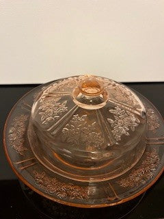 #2192 Depression Covered Butter Dish RSV|97886