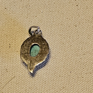 .925 sky  blue turquoise pendant|89083