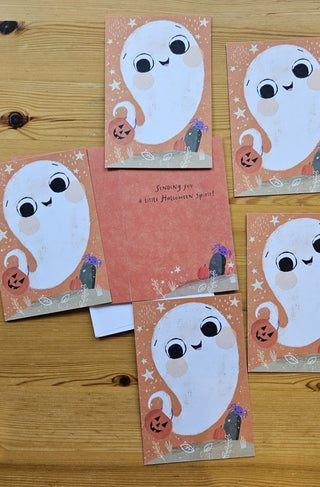 6 Halloween cards with envelopes, RSV|106966