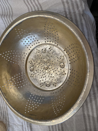 Vintage Aluminum Colander MTS