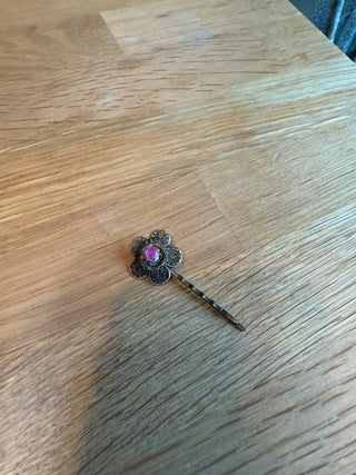 Flower Bead Hair Pin