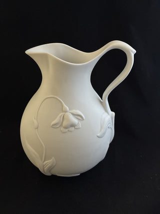 1993 vintage MMA porcelain floral pitcher RCD