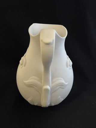 1993 vintage MMA porcelain floral pitcher RCD