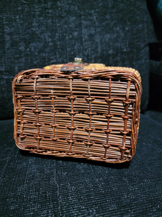 Mini Wicker Picnic Basket/Purse|69670