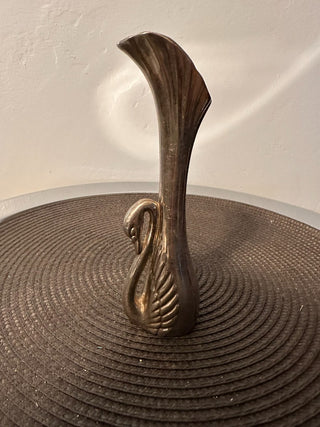 Swan SlvrPt Vase 1 each|57922