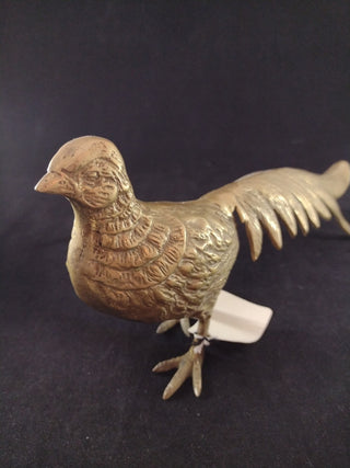 Vintage  Brass Pheasant Bird RCD|74048