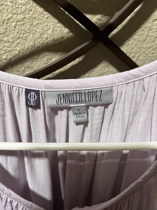 Women's Lavendar Long Sleeve Blouse by Jennifer Lopez Size Large RCD