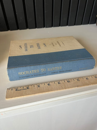 Socrates to Sartre vintage book RSV|101277
