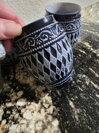 German Blue Salt Glaze Stoneware|52102