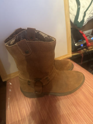 Rocket Dog Suede Motorcycle Boots #63 VV MTS|115015