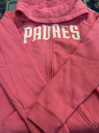 PADRES Pink Hooded Sweatshirt Girls 14 RSV|136188