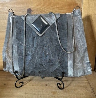 Bo's Art Studio LA Gray Stainless Steel Mesh Evening Bag RCD|60284