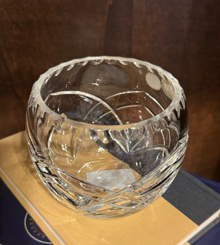 24% PbO hand cut crystal RCD