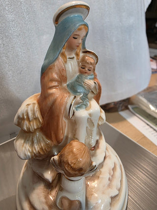 MTS Vtg Music Box Madonna & Child|127260