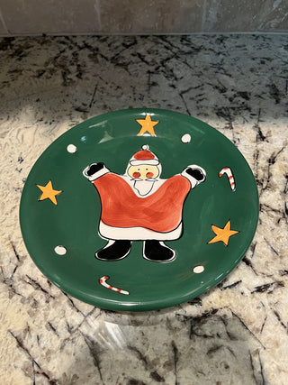 Christmas Santa Dessert Plate RCD|128841