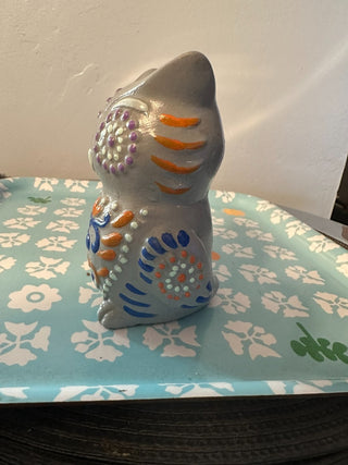 Owl Ceramic 5.5" Gray MTS|116613