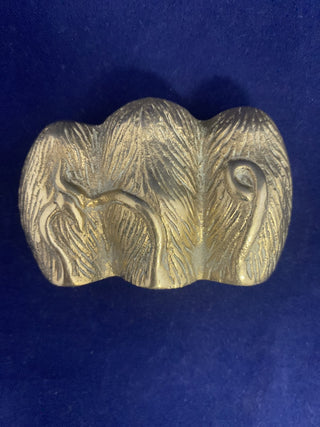 Solid Brass see no evil monkeys rcd|75363