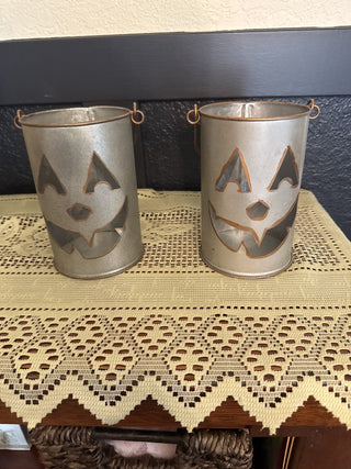 Halloween Tin Can Luminaire - Sold Separately -RCD