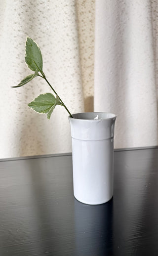 White Stoneware Vase l