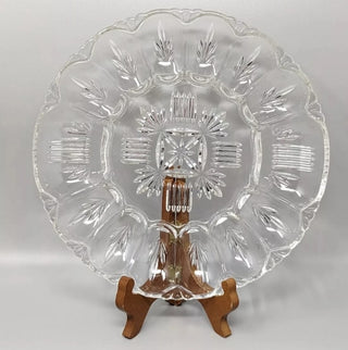 Vtg. Federal Glass Georgetown Deviled Egg Plate-RSV|83405