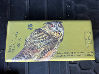 Upcycled Green Owl Box Riffraff Works RSV|111721