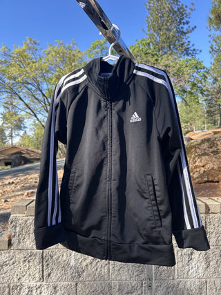 #2 Kids Adidas Black and White Jacket 6