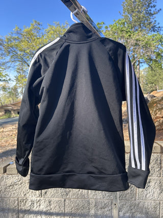 #2 Kids Adidas Black and White Jacket 6