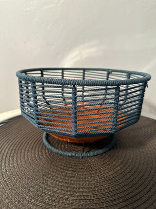 Basket Blue-Brown String MTS|86268