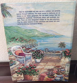 1989 Only in California Recipe Book RSV