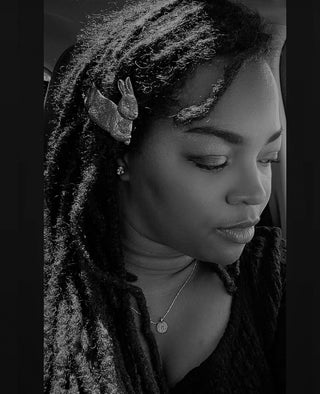 Vintage Metal Rabbit "Hare" Barrette (BRI) - MTS|122482