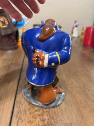 Rare Vintage Disney Japan Beauty & The Beast, Beast Figure Porcelain Figurine 6"