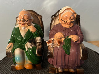Coin Banks SET Oldsters #4266 Vintage MTS|94982