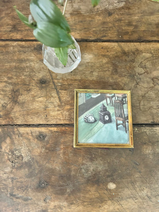 10H Brass frame with art MTS|141721