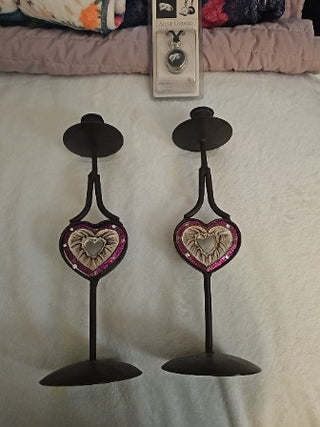 Heart Candle Holder set of 2