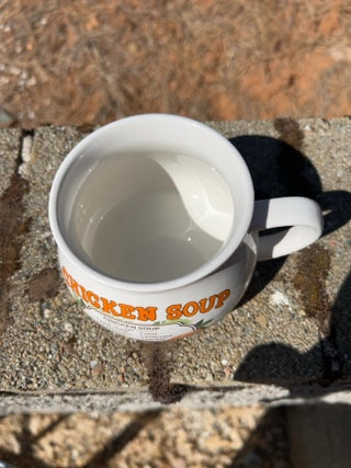 VIntage Chicken Soup Dat'l-Do-It Inc Individual Serving Mug With Recipe